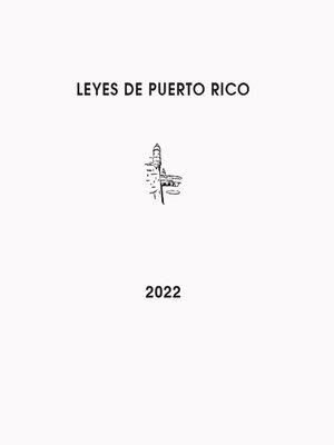 cover image of Leyes De Puerto Rico